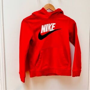 Nike Red Kid's Hoodie Size Medium